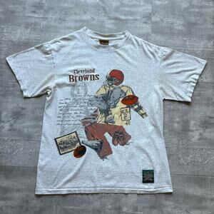 Vintage 1990s cleveland browns t shirt
